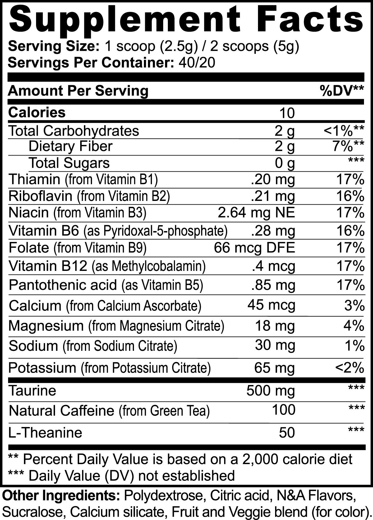 Pulse Energy (Fruit Punch)