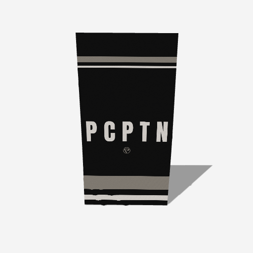 PCPTN Sports Towel, Bench print in the Tonal colourway, 20" x 40"