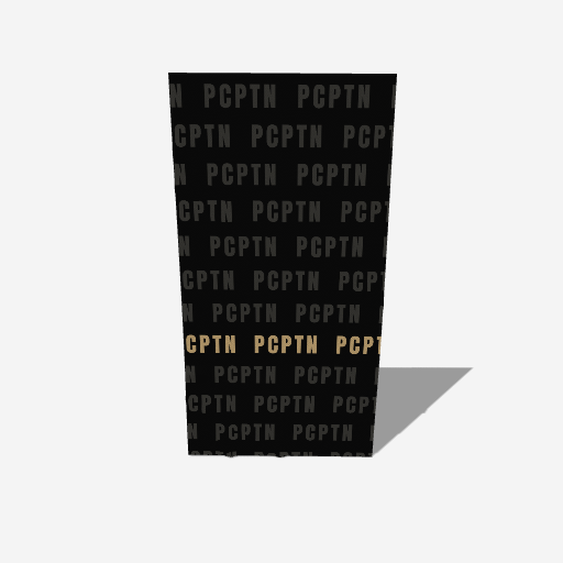 PCPTN Sports Towel, Strap print in the Onyx colourway, 20" x 40"