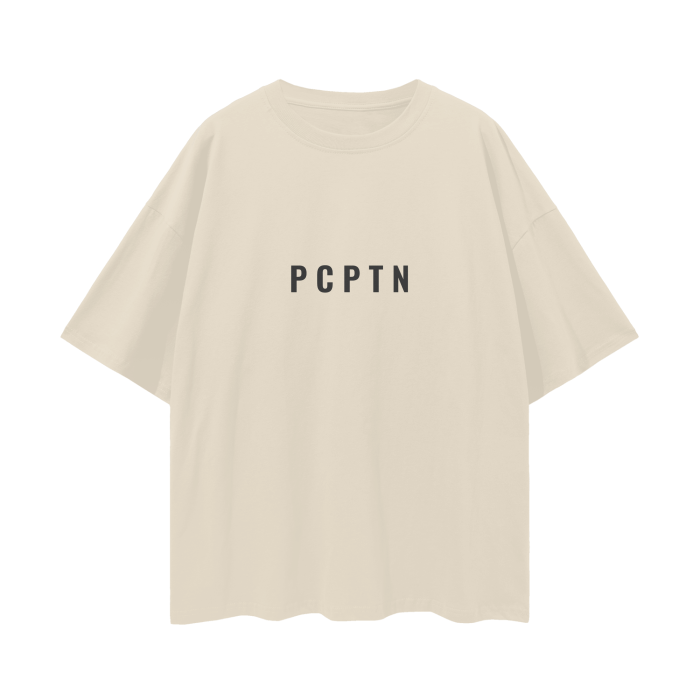 Oversize Deep Drop Shoulder Graphic T-Shirt (Teddy Bear)