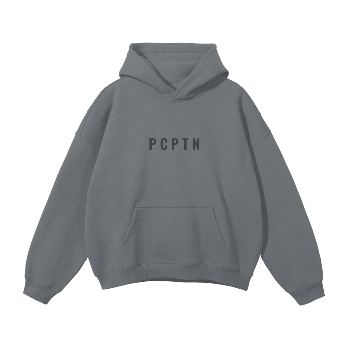 Skull Fleece Oversized Hoodie