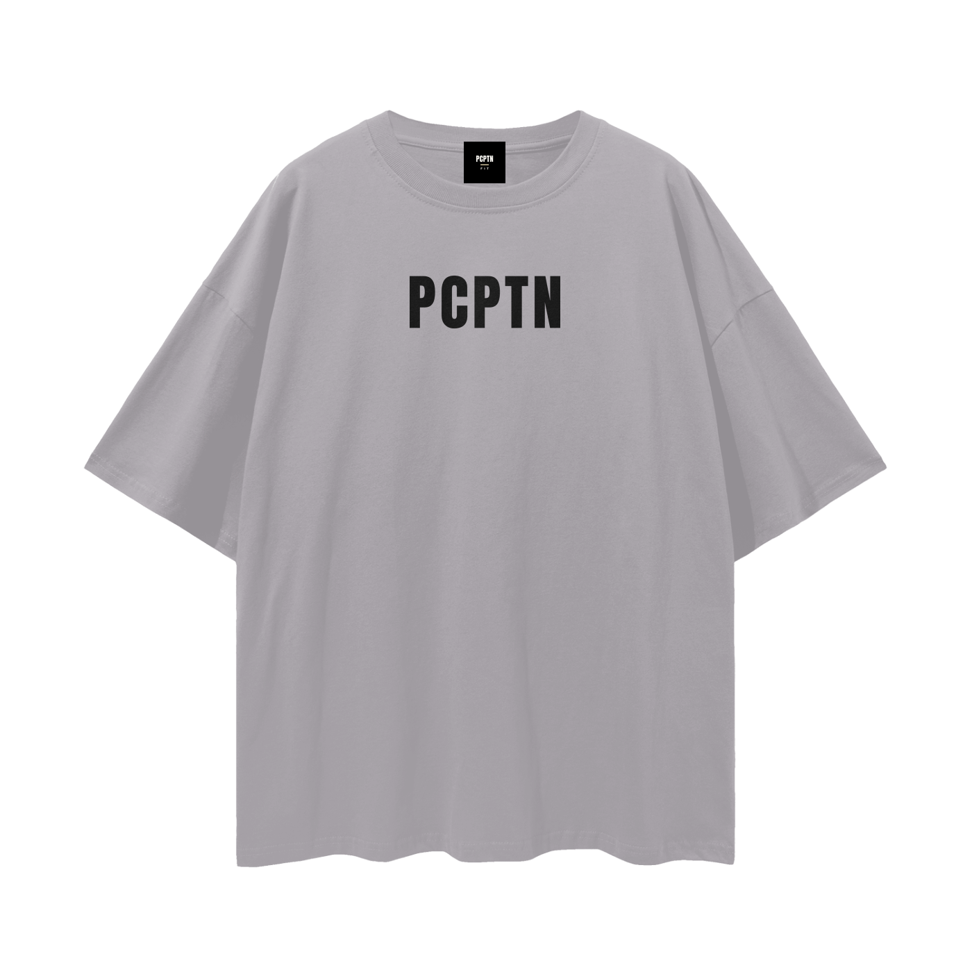 Deep Drop Shoulder Plain Oversize T-Shirt