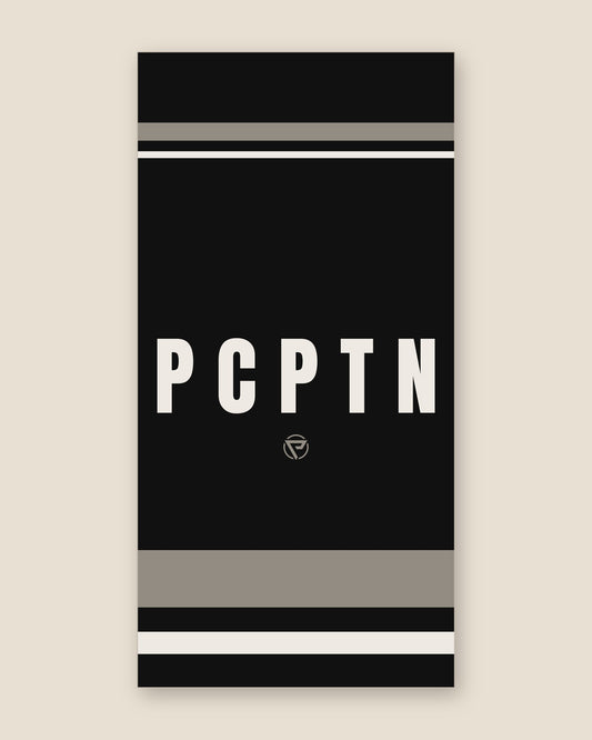 Print design — Bench in Tonal, printed on the 20 by 40 inch PCPTN Sports Towel