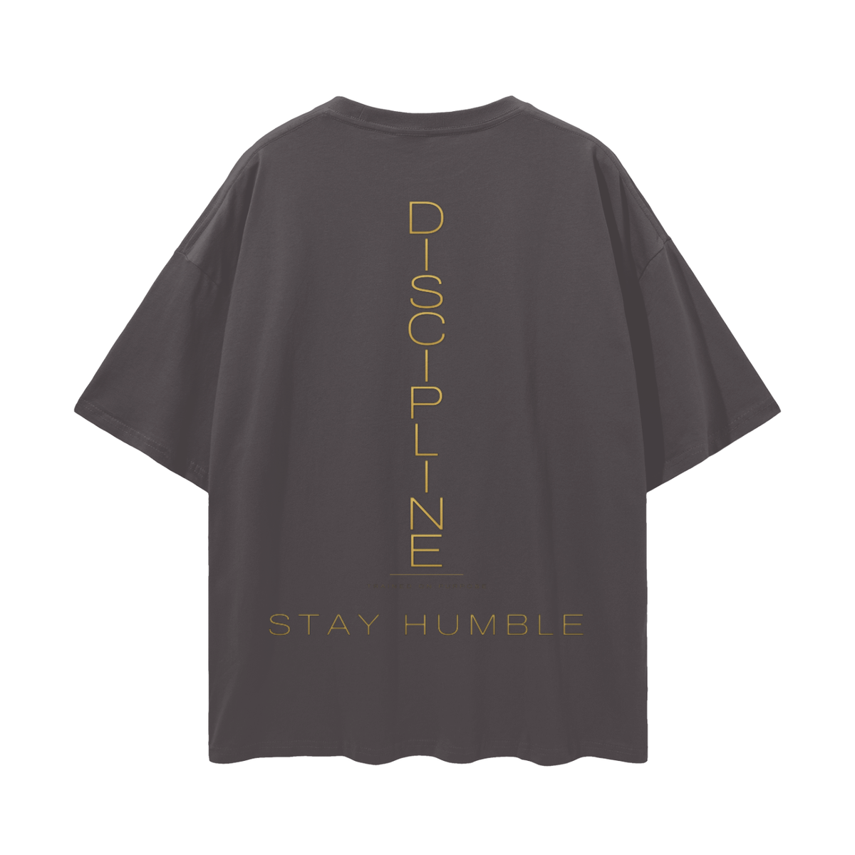 Deep Drop Shoulder Plain Oversize T-Shirt