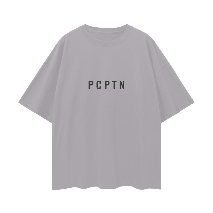 Oversize Deep Drop Shoulder Graphic T-Shirt (Teddy Bear)
