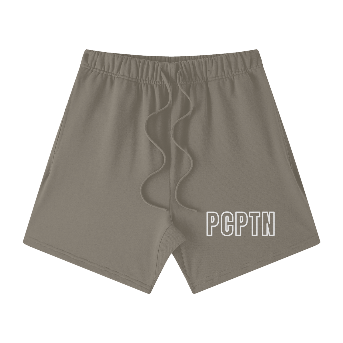 Streetwear Unisex Heavyweight Earth Tone Loose Fit FOG 100% Cotton Shorts