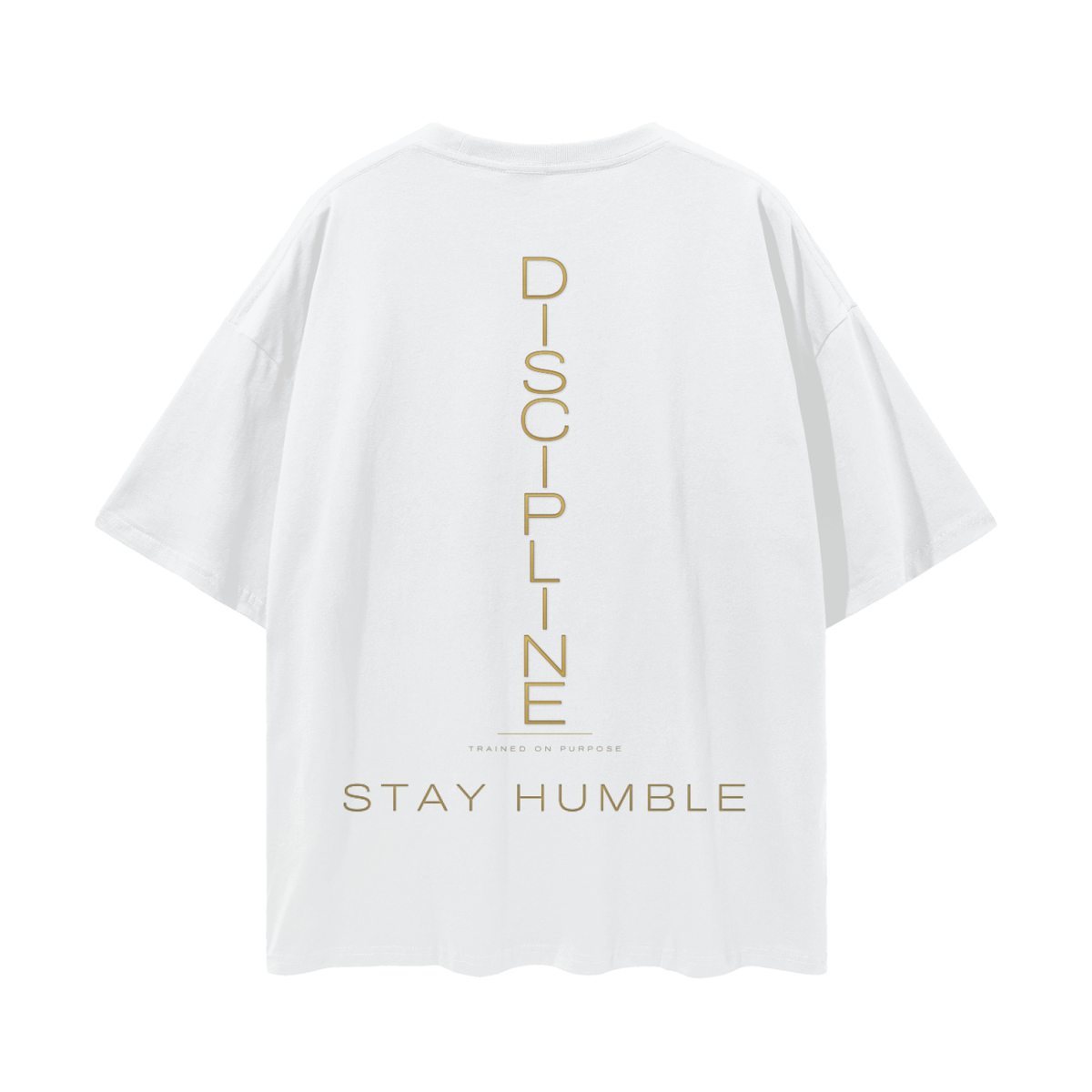 Deep Drop Shoulder Plain Oversize T-Shirt