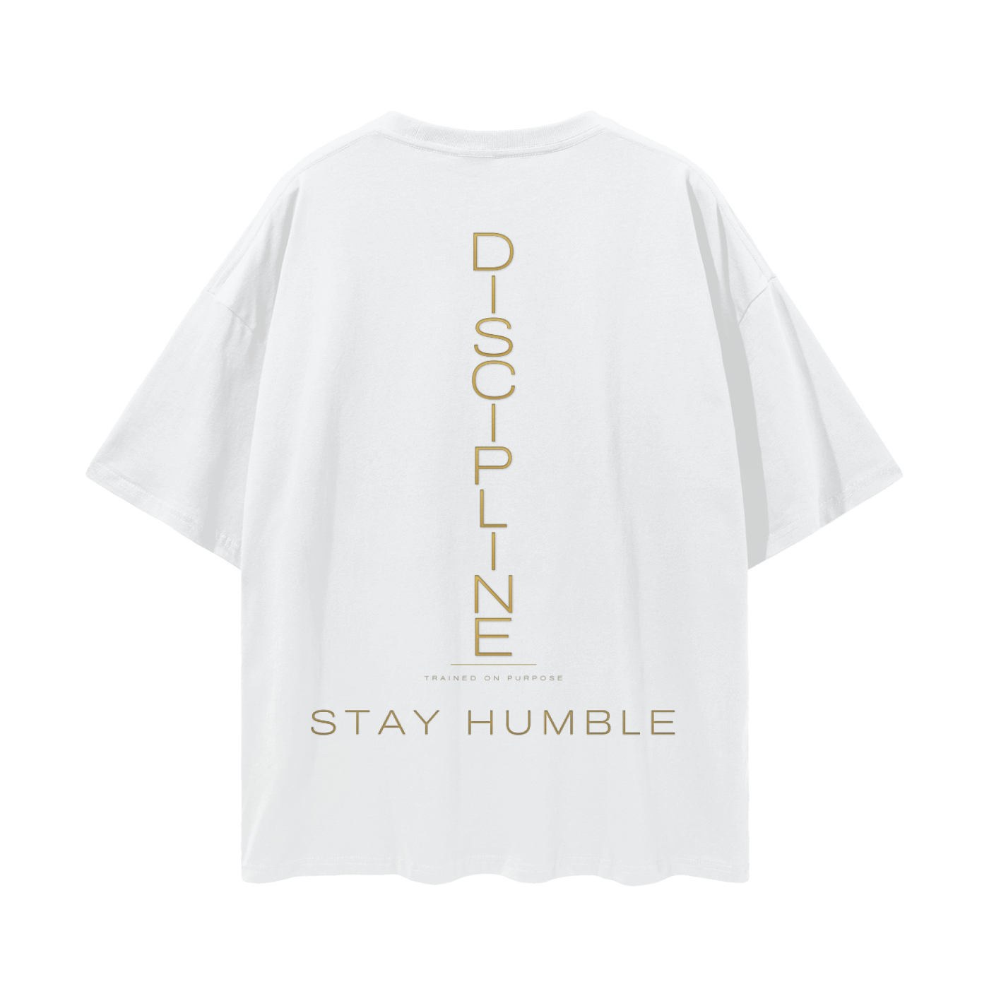 Deep Drop Shoulder Plain Oversize T-Shirt