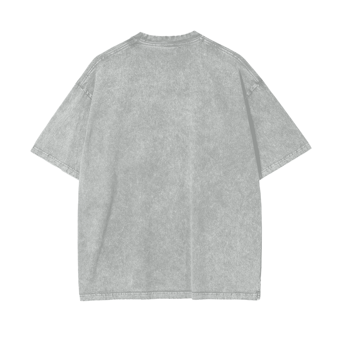 Acid Wash Oversize T-Shirt - Outline Logo