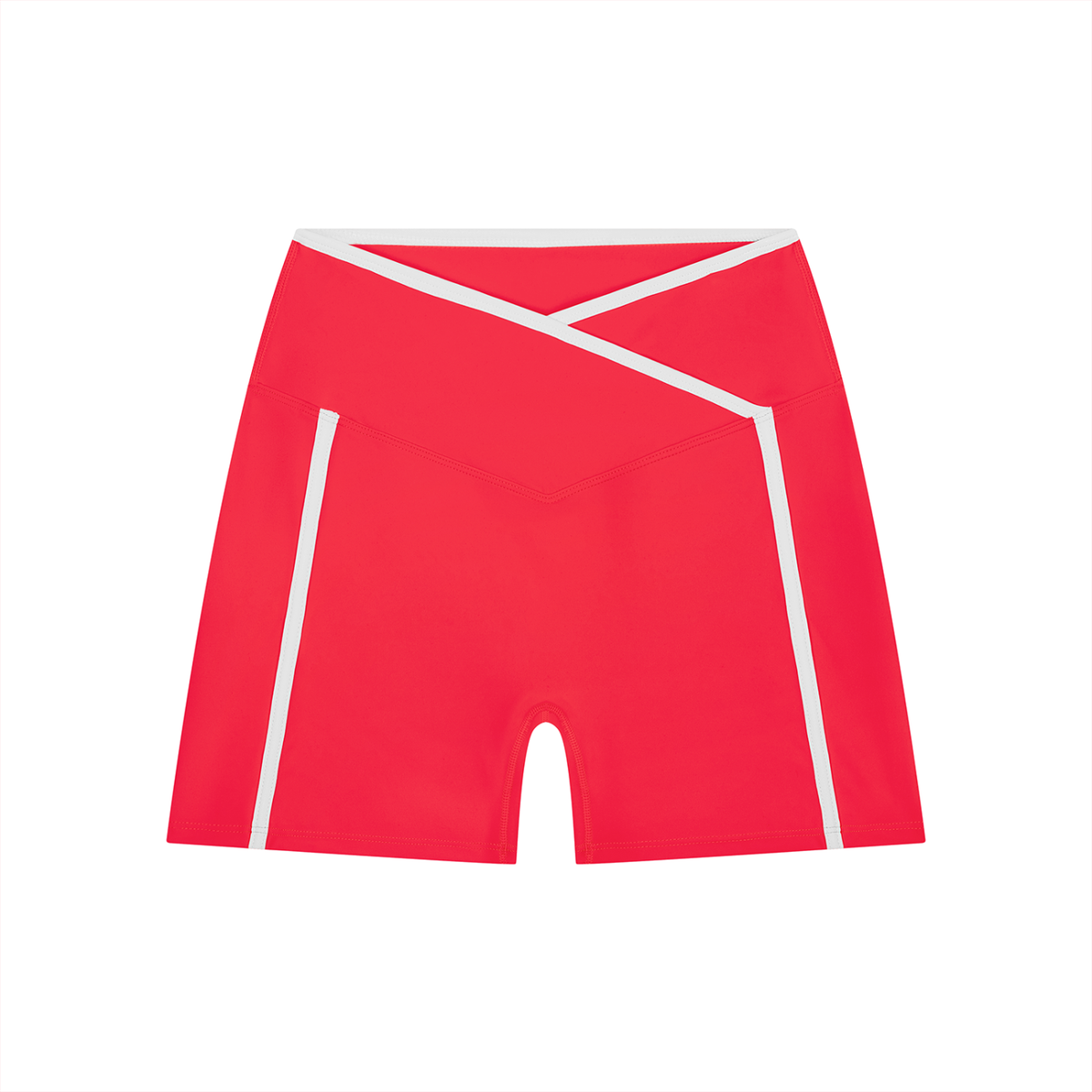 Women’s High Rise Color Block Yoga Shorts