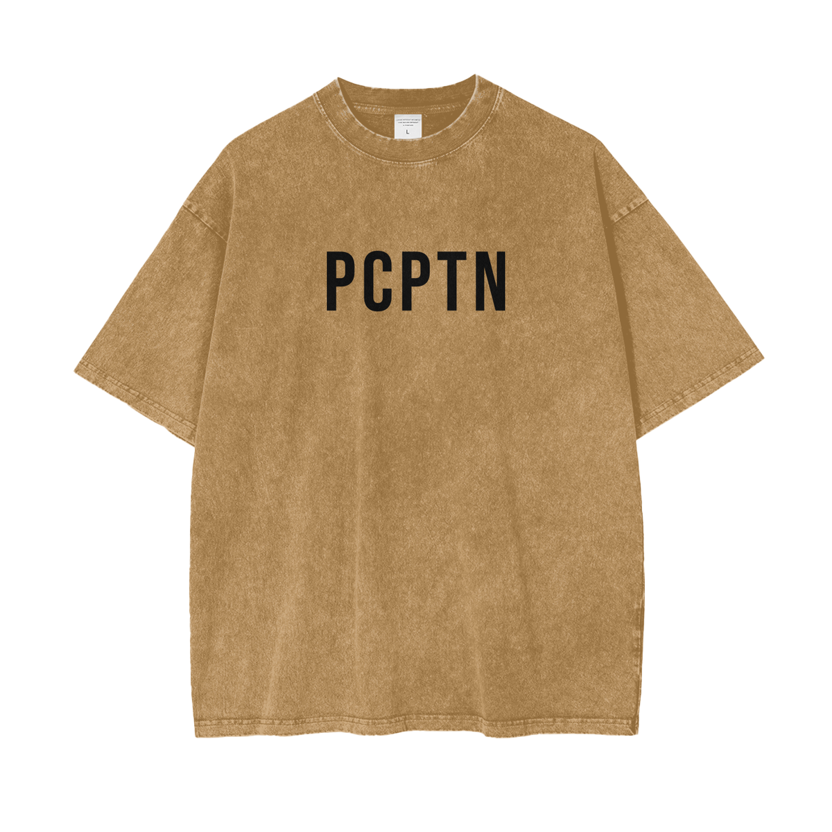Acid Wash Oversize T-Shirt (Plain Logo)