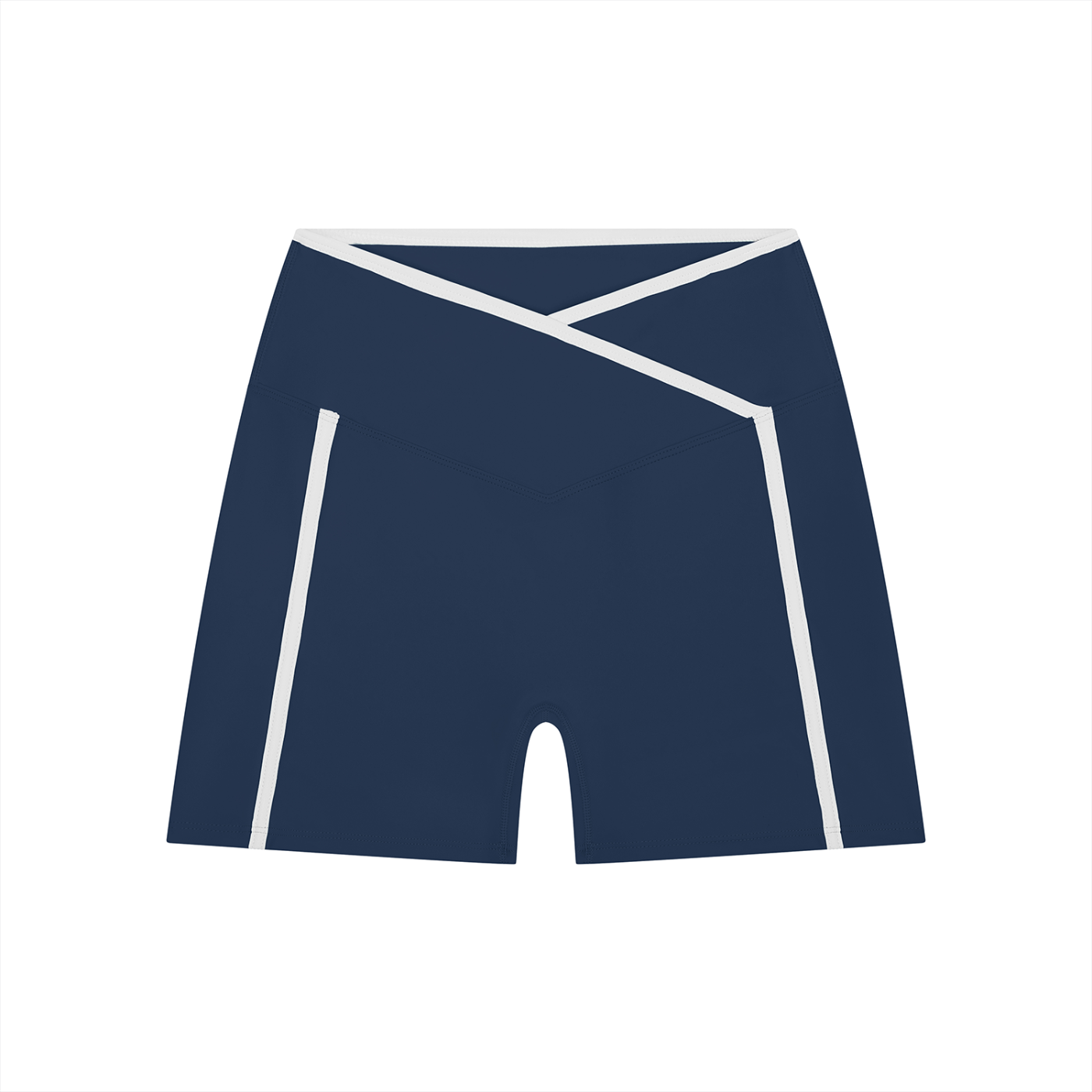 Women’s High Rise Color Block Yoga Shorts