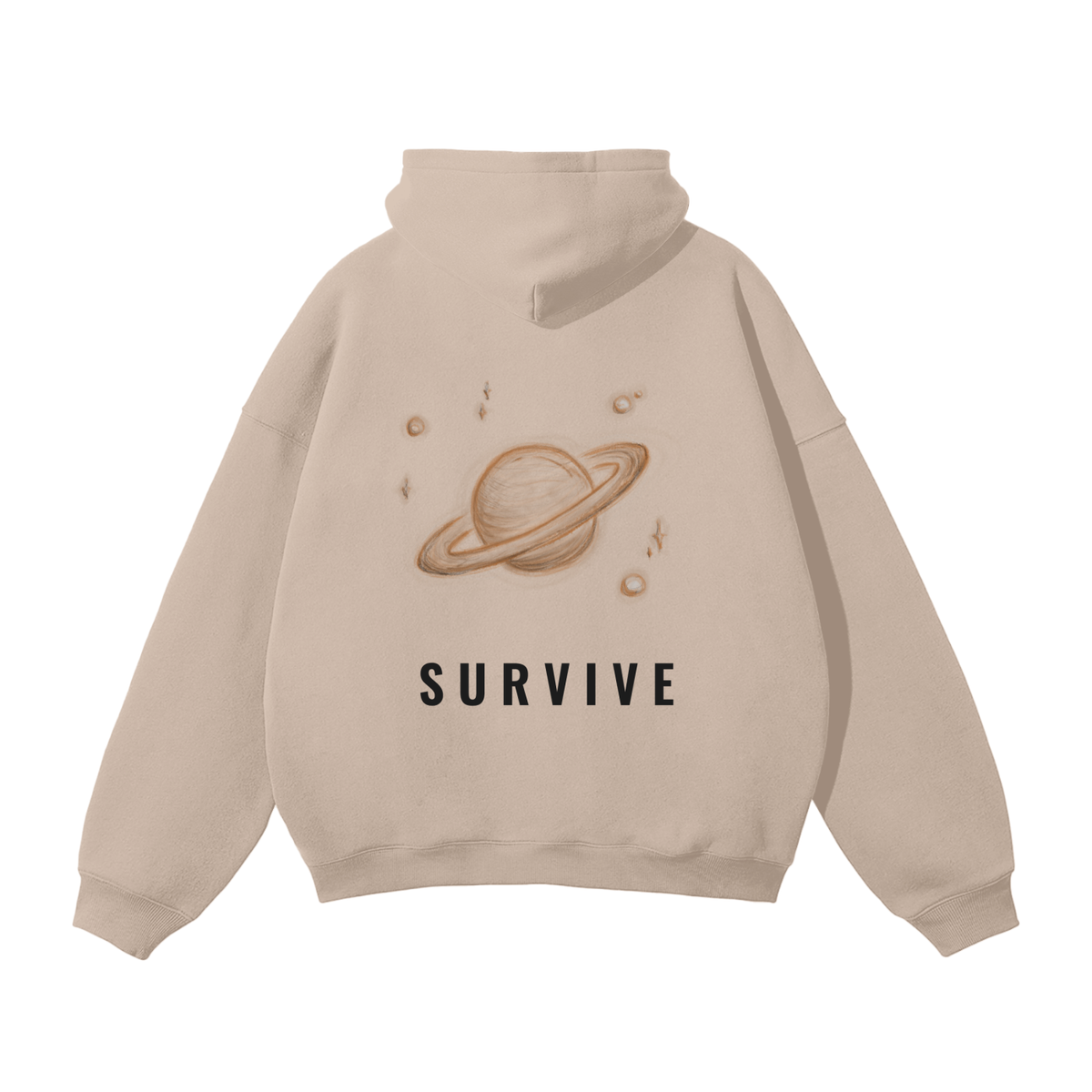 Saturn Fleece Oversized Hoodie