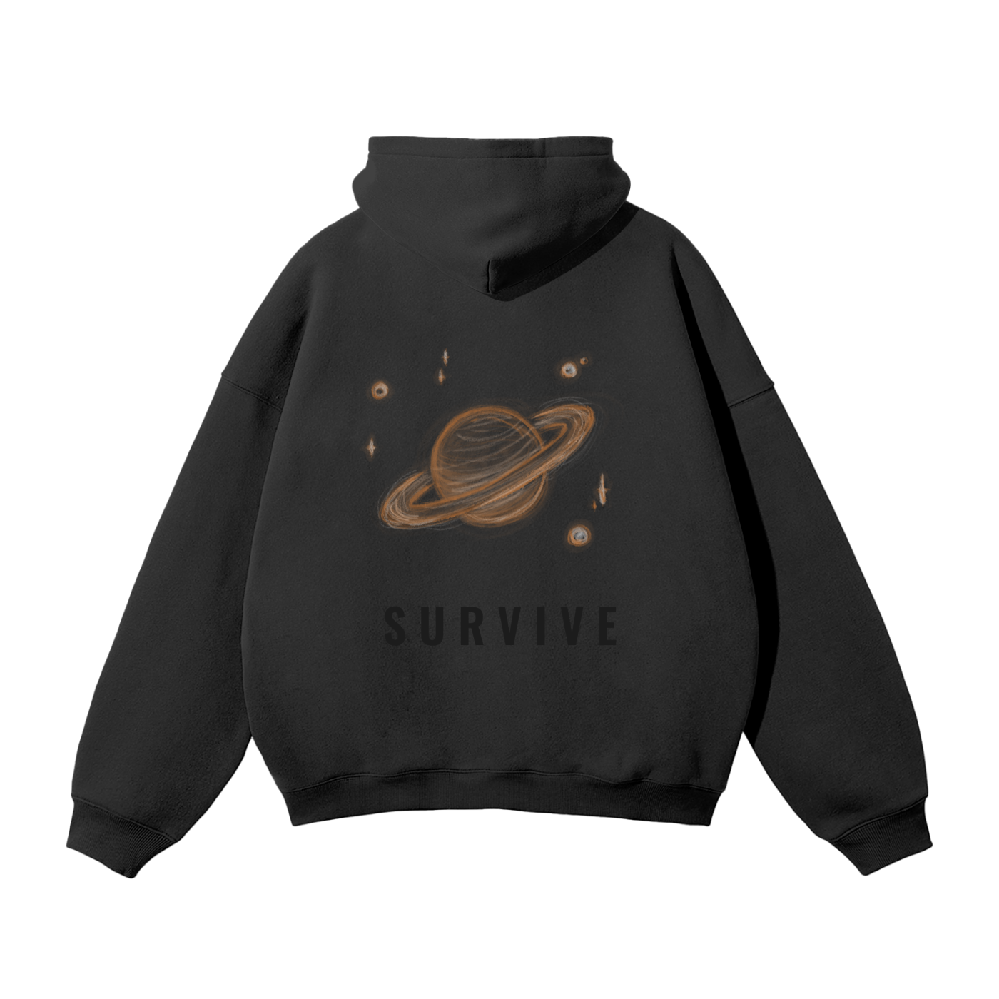 Saturn Fleece Oversized Hoodie
