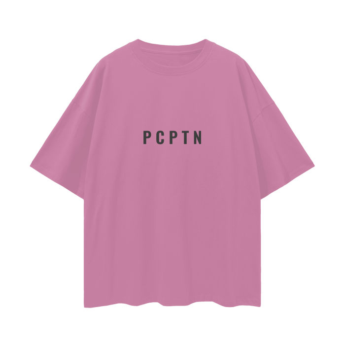 Oversize Deep Drop Shoulder Graphic T-Shirt (Teddy Bear)