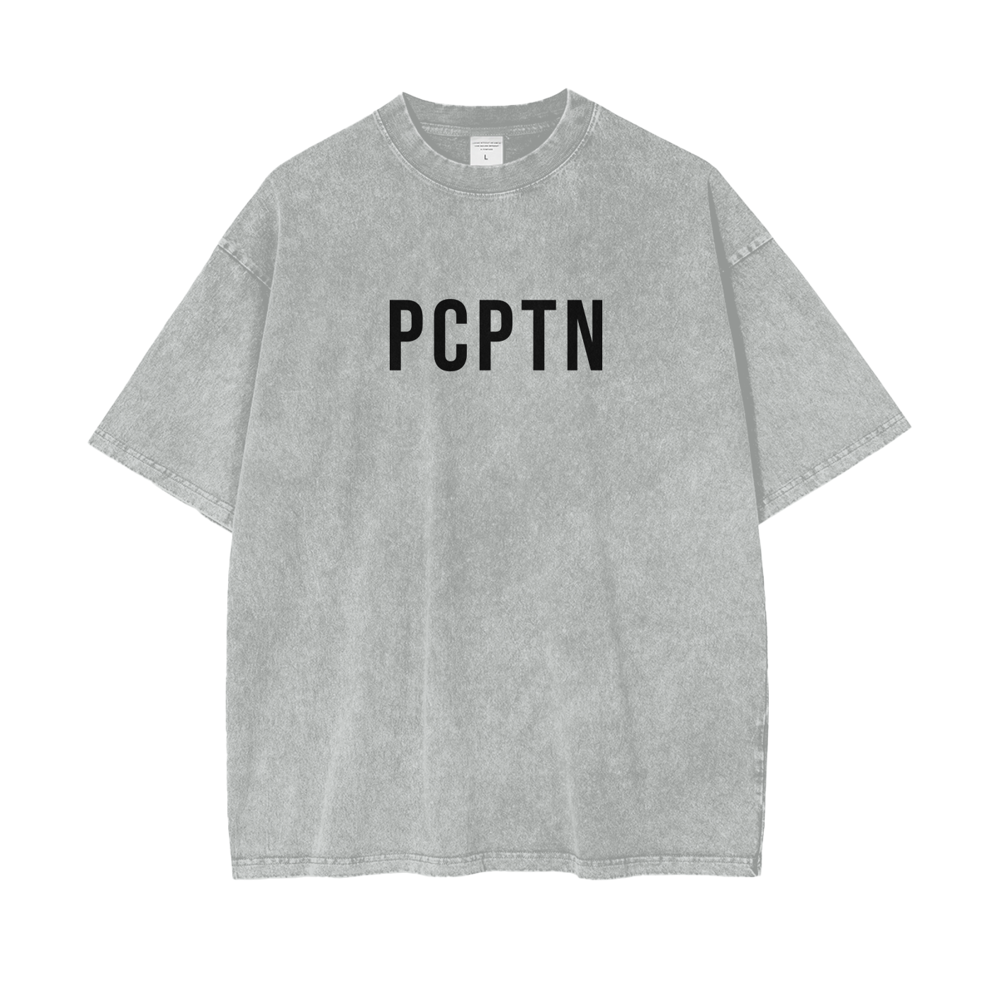 Acid Wash Oversize T-Shirt (Plain Logo)