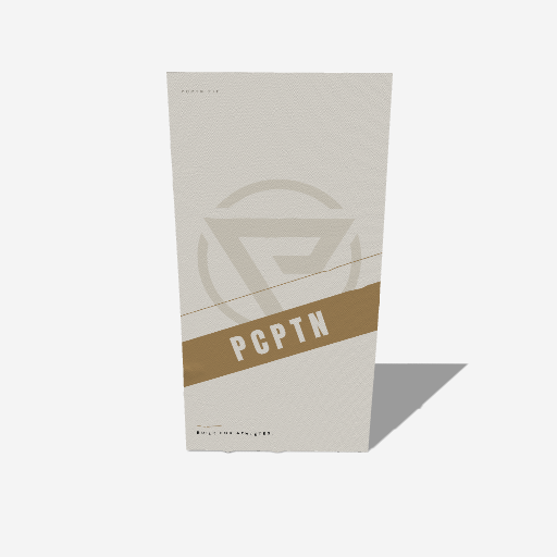 PCPTN Sports Towel, Slash print in the Bone colourway, 20" x 40"