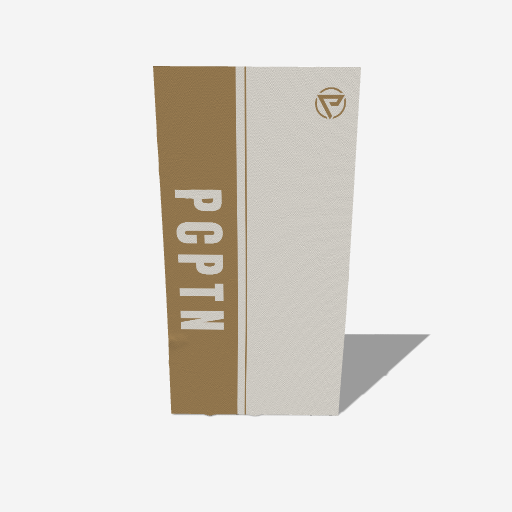 PCPTN Sports Towel, Rail print in the Bone colourway, 20" x 40"