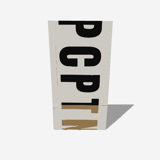 PCPTN Sports Towel, Spine print in the Bone colourway, 20" x 40"