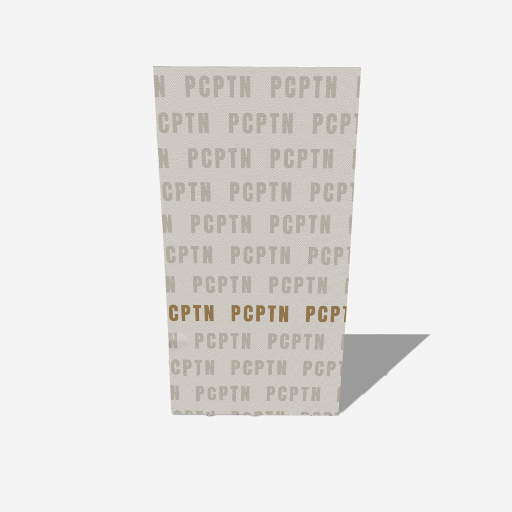 PCPTN Sports Towel, Strap print in the Bone colourway, 20" x 40"