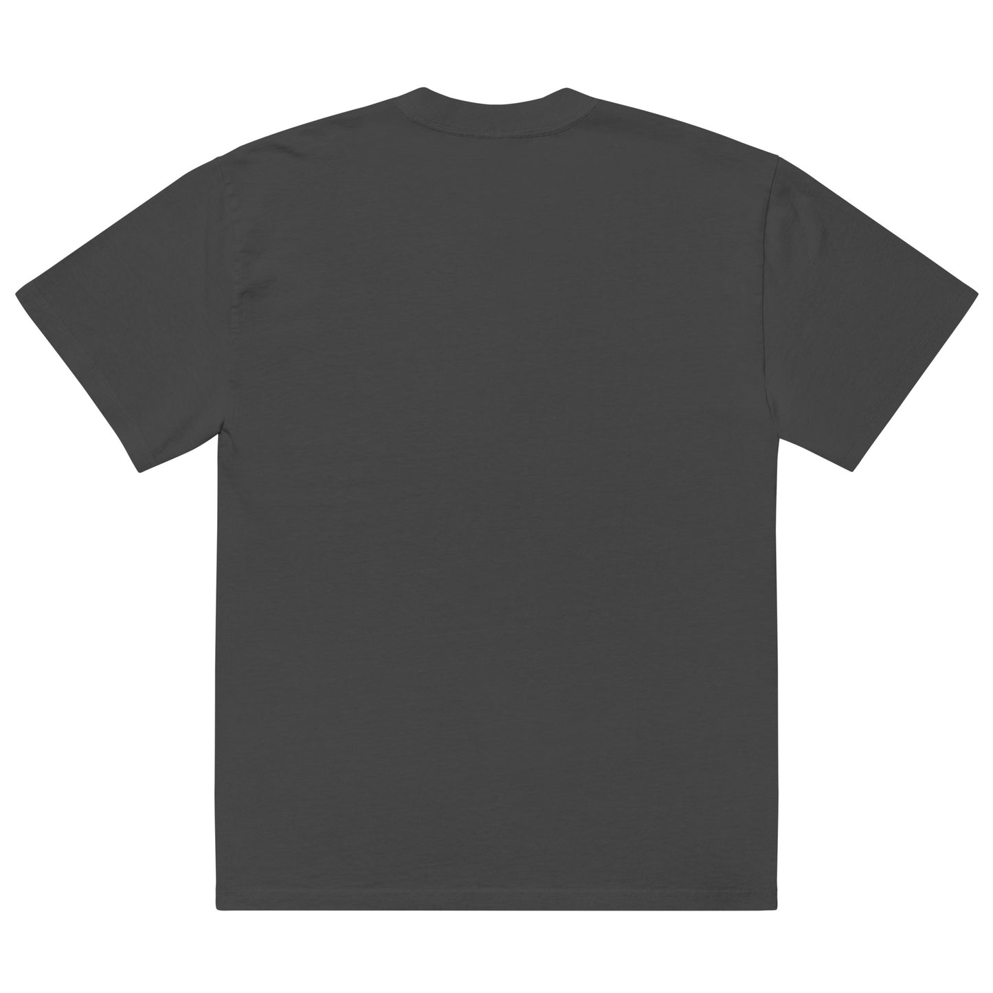 Embroidered Oversized faded t-shirt