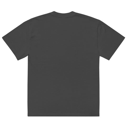 Embroidered Oversized faded t-shirt